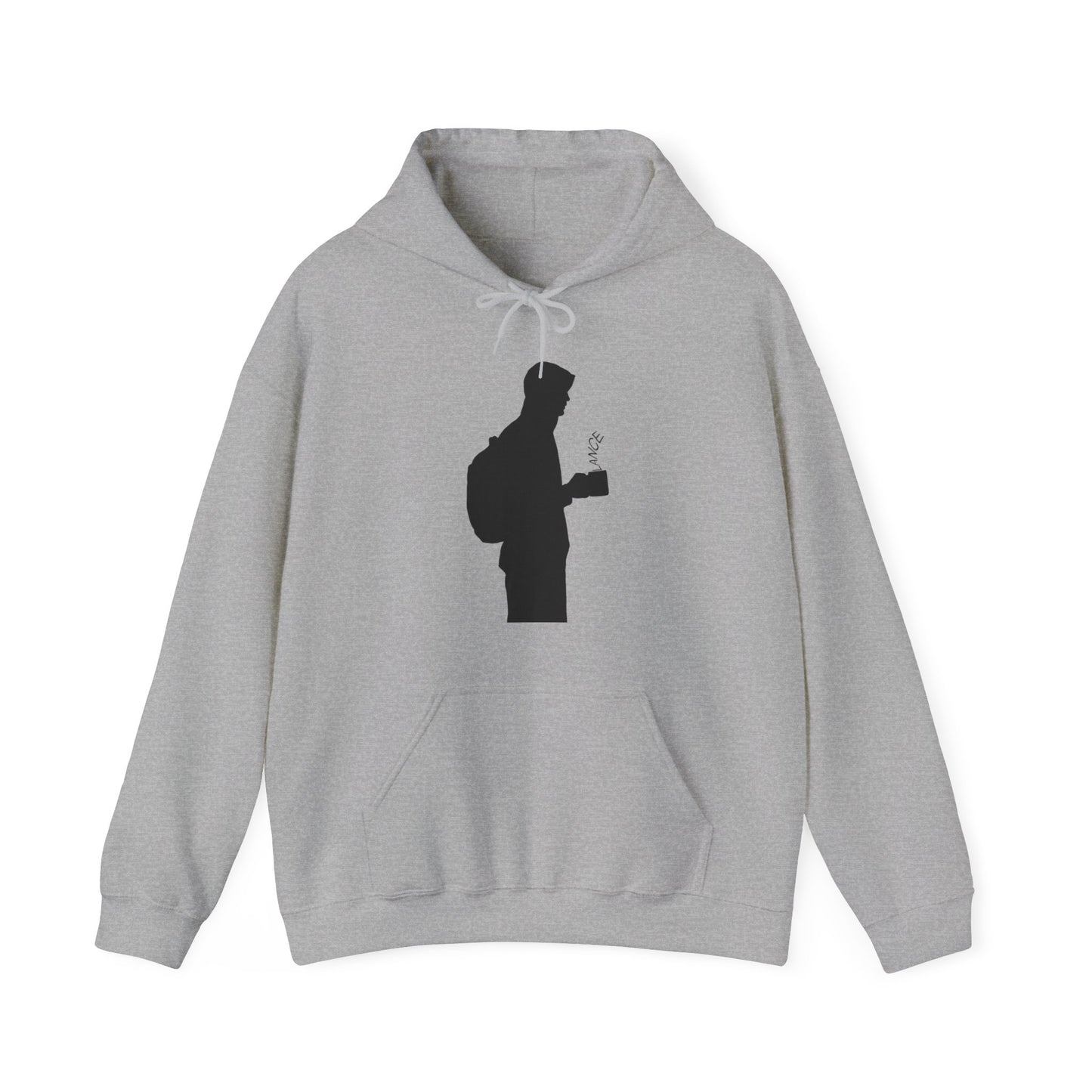 Lance Brody Silhouette, Unisex Heavy Blend™ Hooded Sweatshirt