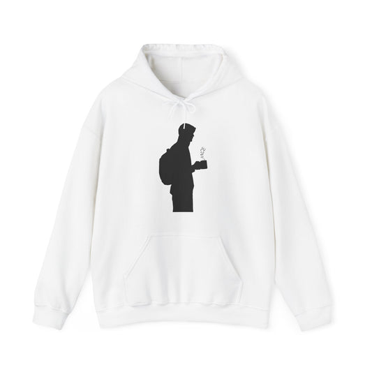 Lance Brody Silhouette, Unisex Heavy Blend™ Hooded Sweatshirt