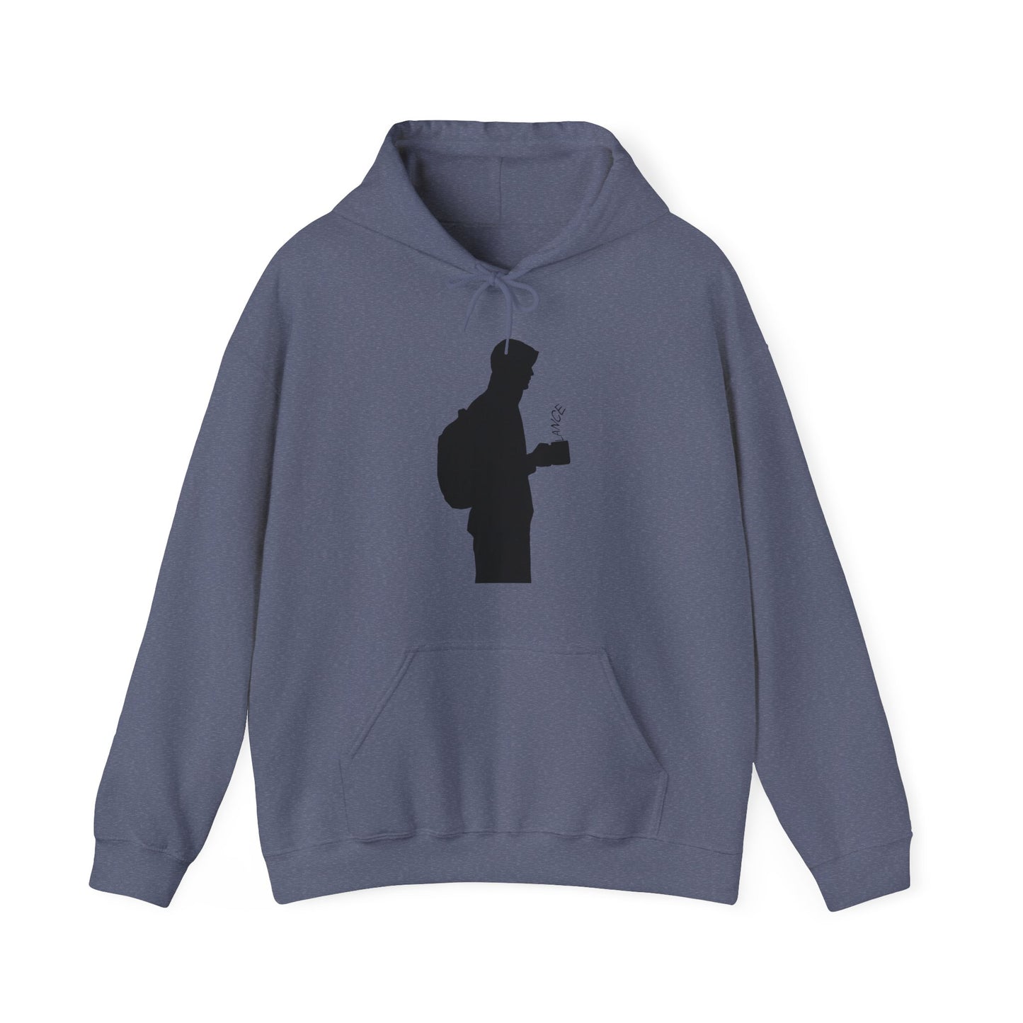 Lance Brody Silhouette, Unisex Heavy Blend™ Hooded Sweatshirt