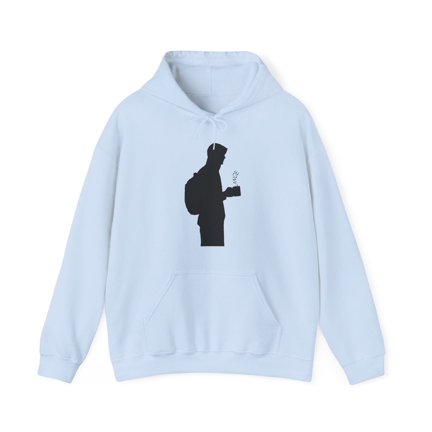 Lance Brody Silhouette, Unisex Heavy Blend™ Hooded Sweatshirt