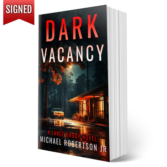 Dark Vacancy - SIGNED Paperback